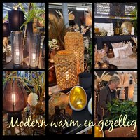 Groot assortiment woonaccessoires bij tuincentrum de Koning Rohel